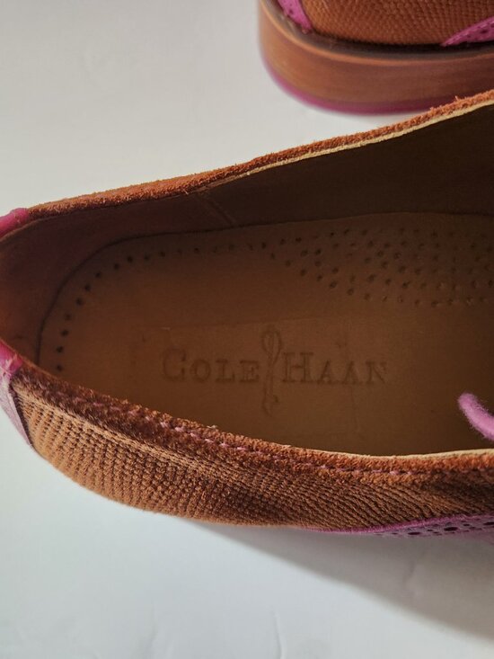 Cole haan men\'s brown leather dress shoes  size: 10M main image 7